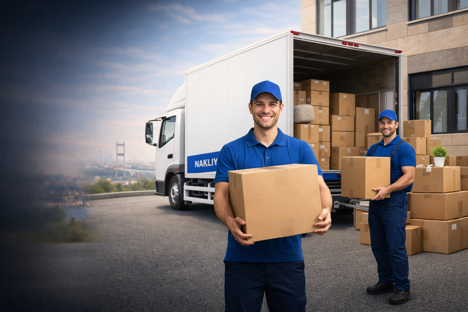 Paketlenmiş koliler